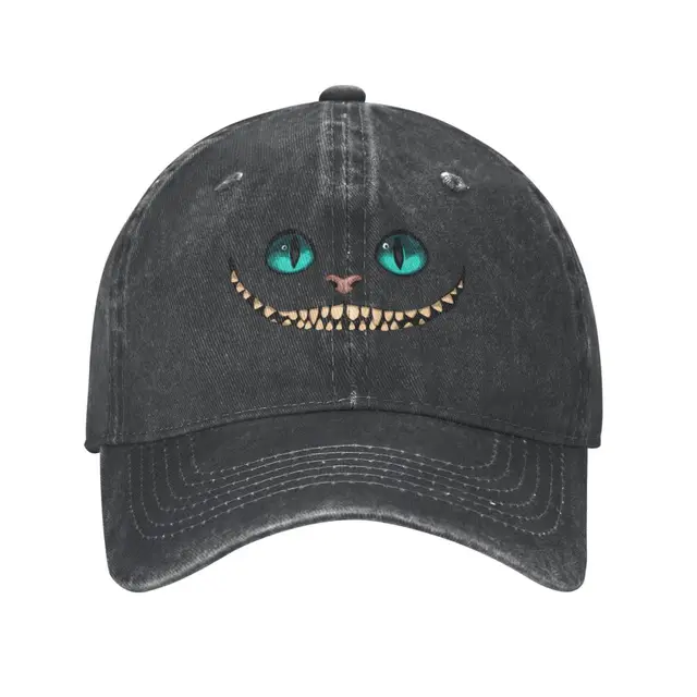 New Movie Alice in Wonderland Cheshire Cat Hat Baseball Cap Adjustable Size