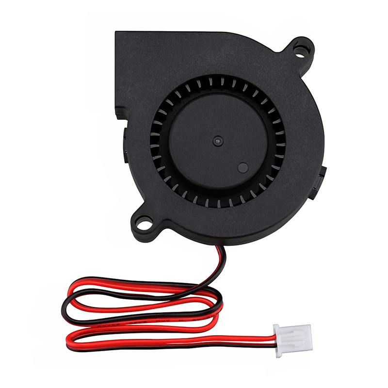 3D-Drucker Teile Lüfter 5015 12V/24V Hülsen lager bürsten los für Reprap Prusa i3 DC Lüfter Turbo Lüfter 5015 mit 30cm Linie – Detail 3