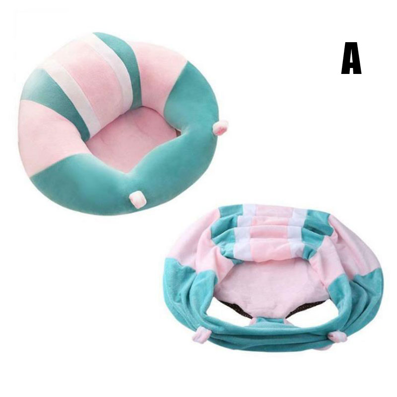 1PC Baby Learning Sitting Seat Support Seat Cover Washable Without Filler Cradle Sofa Chair Without Cotton(Sitting Chair Cover!)