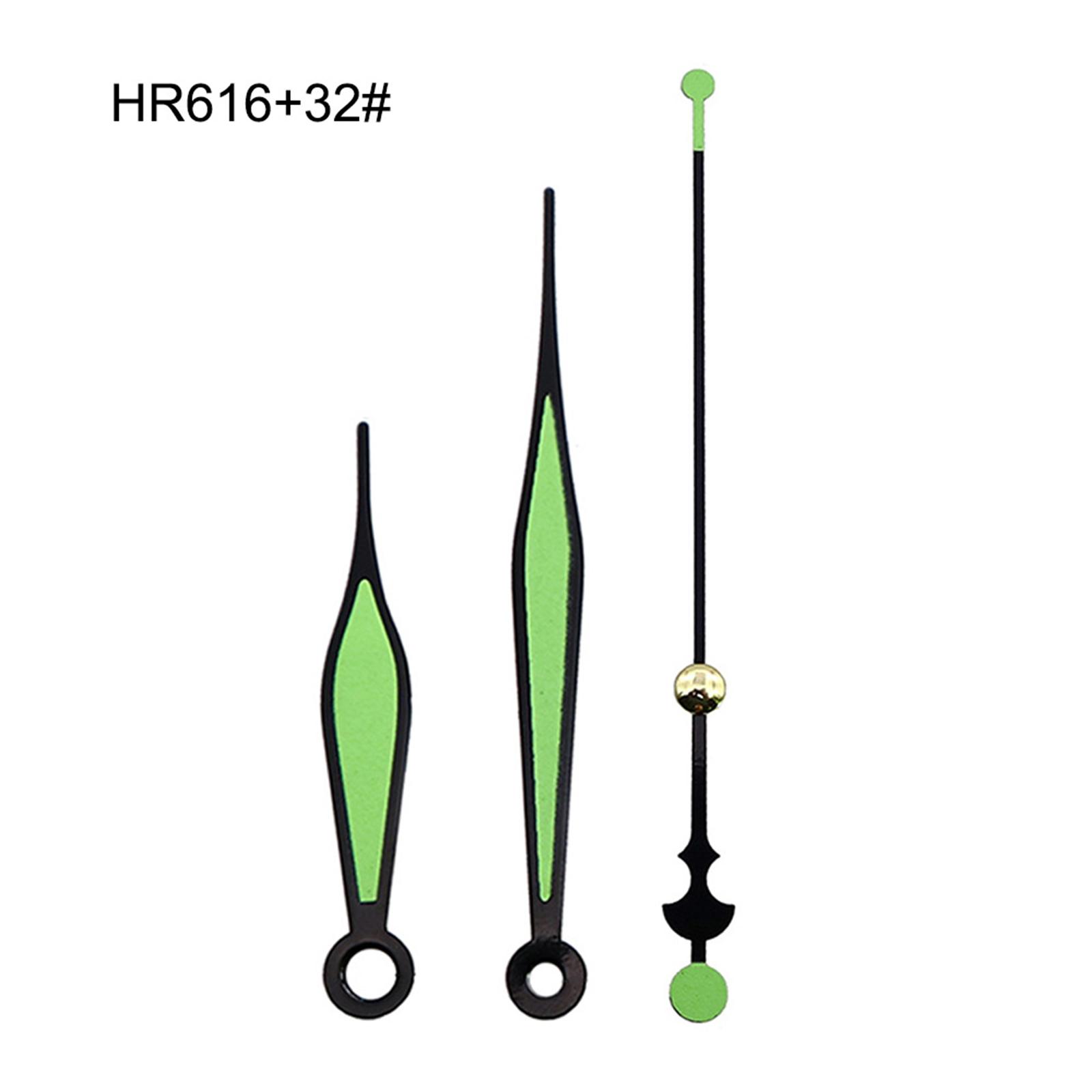 Quartz Clock Movement Mechanism Mute Replace Parts Long Shaft with Needles