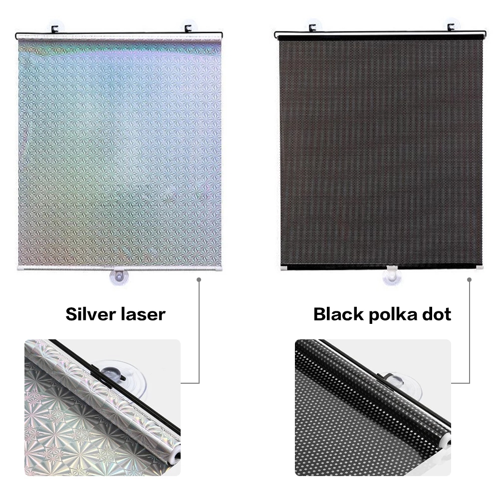 Sonnenschutz Roller Visier Verdunkelung vorhang tragbare Verschluss drapieren Auto Windschutz scheiben schutz mit Saugnapf Küche Bürobedarf – Detail 2