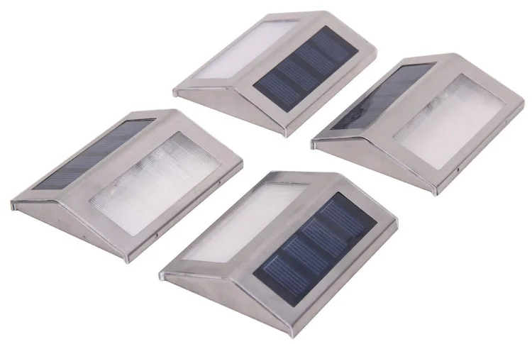 Solar LED Wall Light Outdoor Stainless Steel