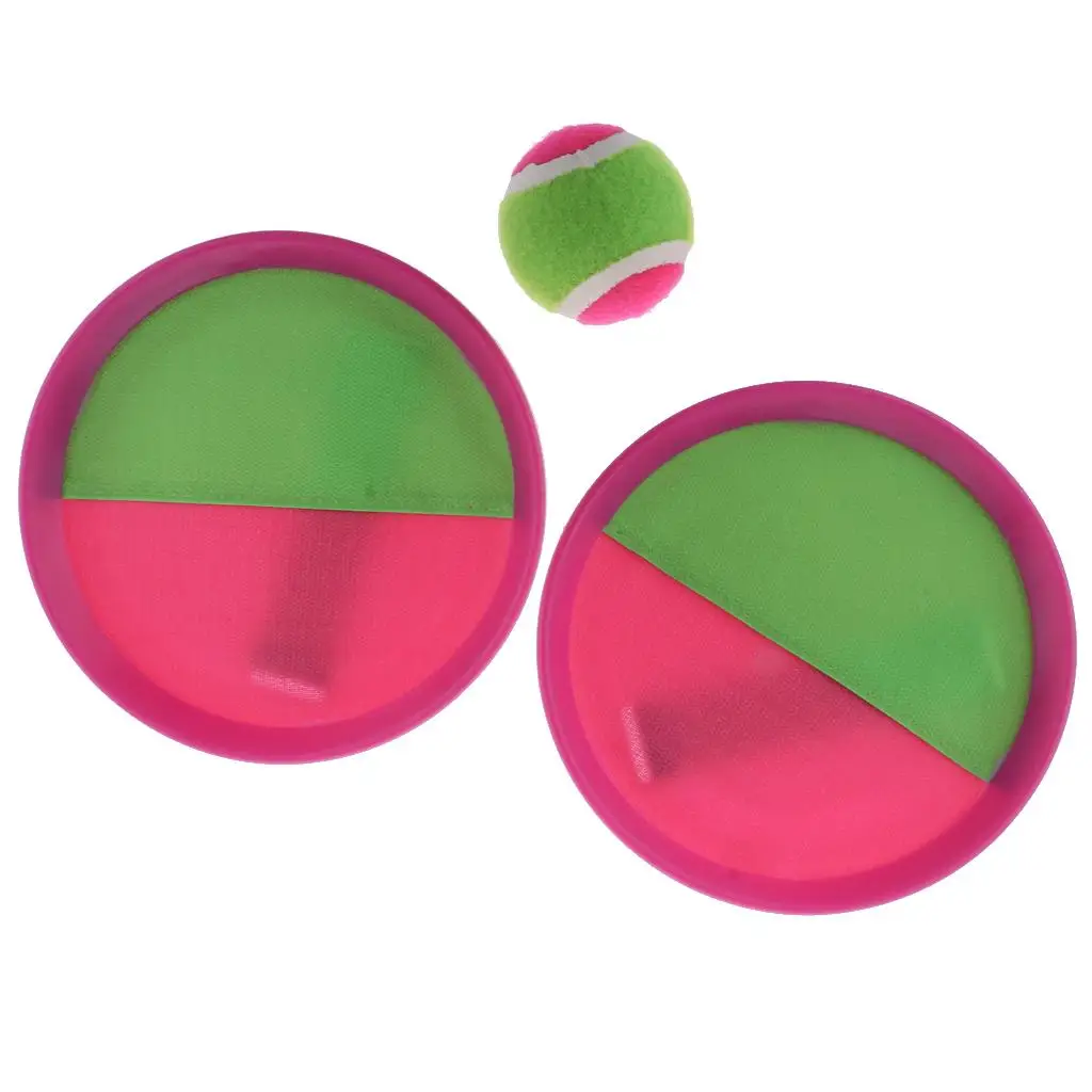 Sticky Rackets Ball Game Small Cloth Ball for Random Color