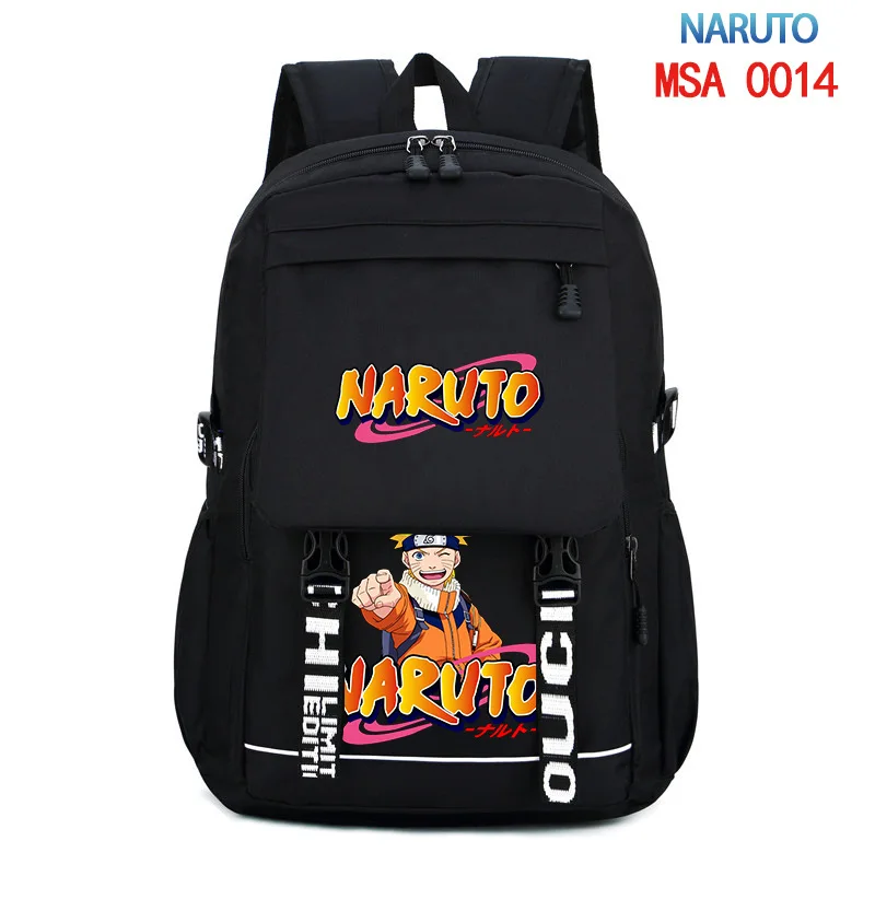 Mochila Naruto Backpack Book Bag Large Capacity
