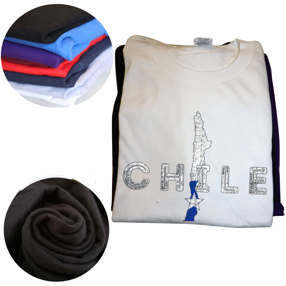 Chilenische Karte Flagge Chile Souvenir T Shirt Sommer Stil Grafik Baumwolle Streetwear Kurzarm Geburtstag Geschenke T-shirt Herren Kleidung – Detail 4