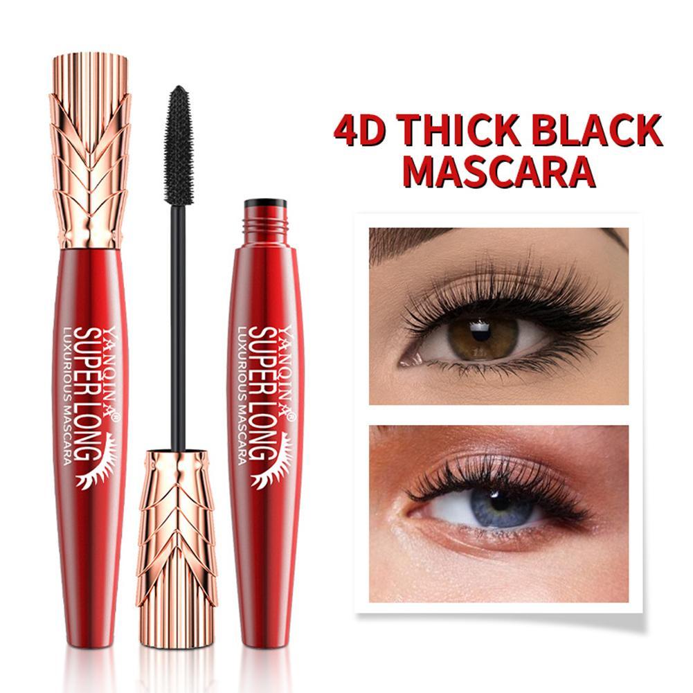 Best of Yanqina Super Long Mascara 4d Waterproof And Sweat Proof Mascara Luxurious Mascara No Clumping Stereo Lengthening Mascara Reviews & Tips