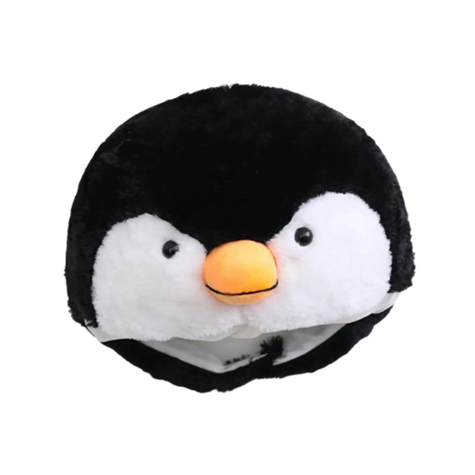 Fashion Penguin Plush Hat Ski Hat Soft Aviator Style for Christmas Adults