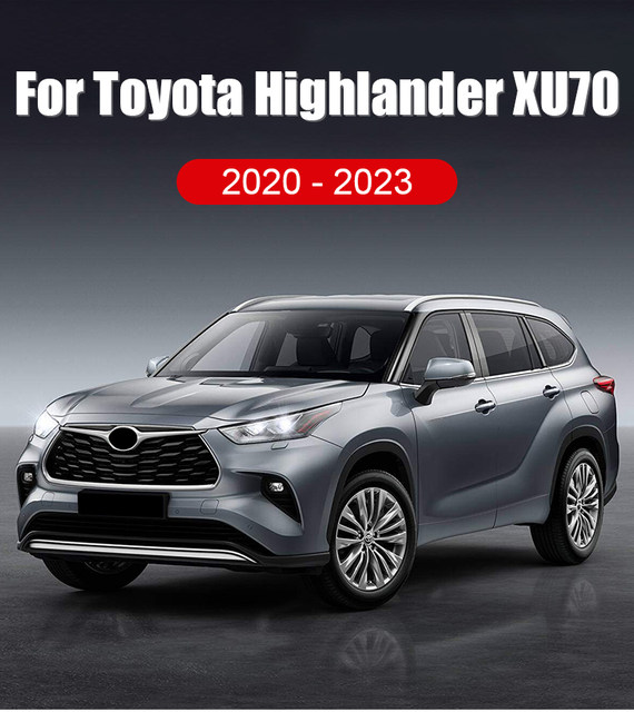 Toyotaハイランダーxu70 kluger 2020 2021 2022用スプラッシュガード、泥フラップガード、フェンダー、カーアクセサリー、セットあたり4個  - AliExpress