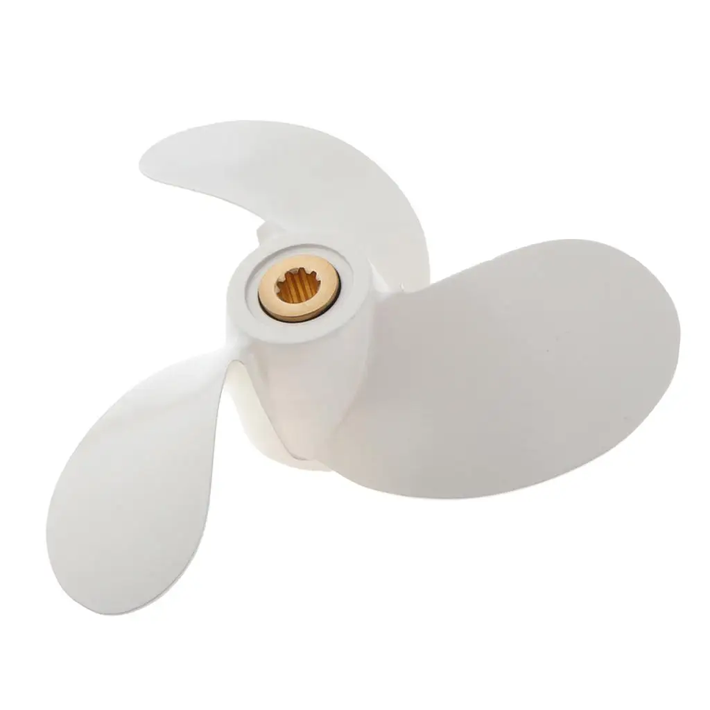 Marine Propeller 2.5 HP 3 Blade Prop Fit for 7 1/4 x 6 BS Durable