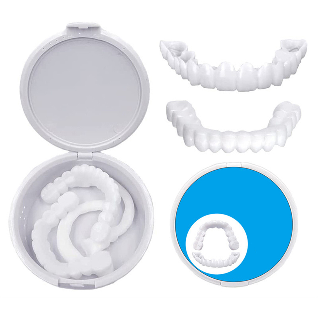 Best of Silicone Teeth Braces Portable Adjustable Fake Tooth Molding Retainer Cover Adults Personal Health Care Accessories Reviews & Tips