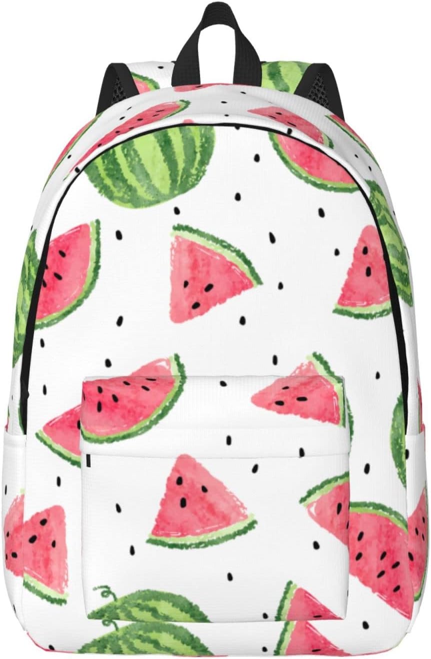 Mochila Laptop Lightweight Watermelon, Bolsa de Viagem