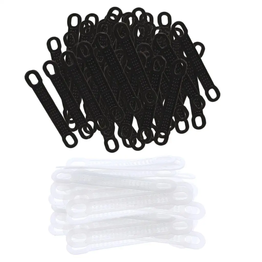 30x Stretchable Non- Clothing Hanger Strip Grips Pads, Keep Clothes 