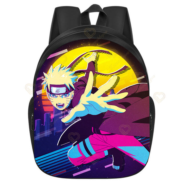 PillyBalla Anime Naruto Backpack Cosplay Bookbag Cartoon Printed Bag 