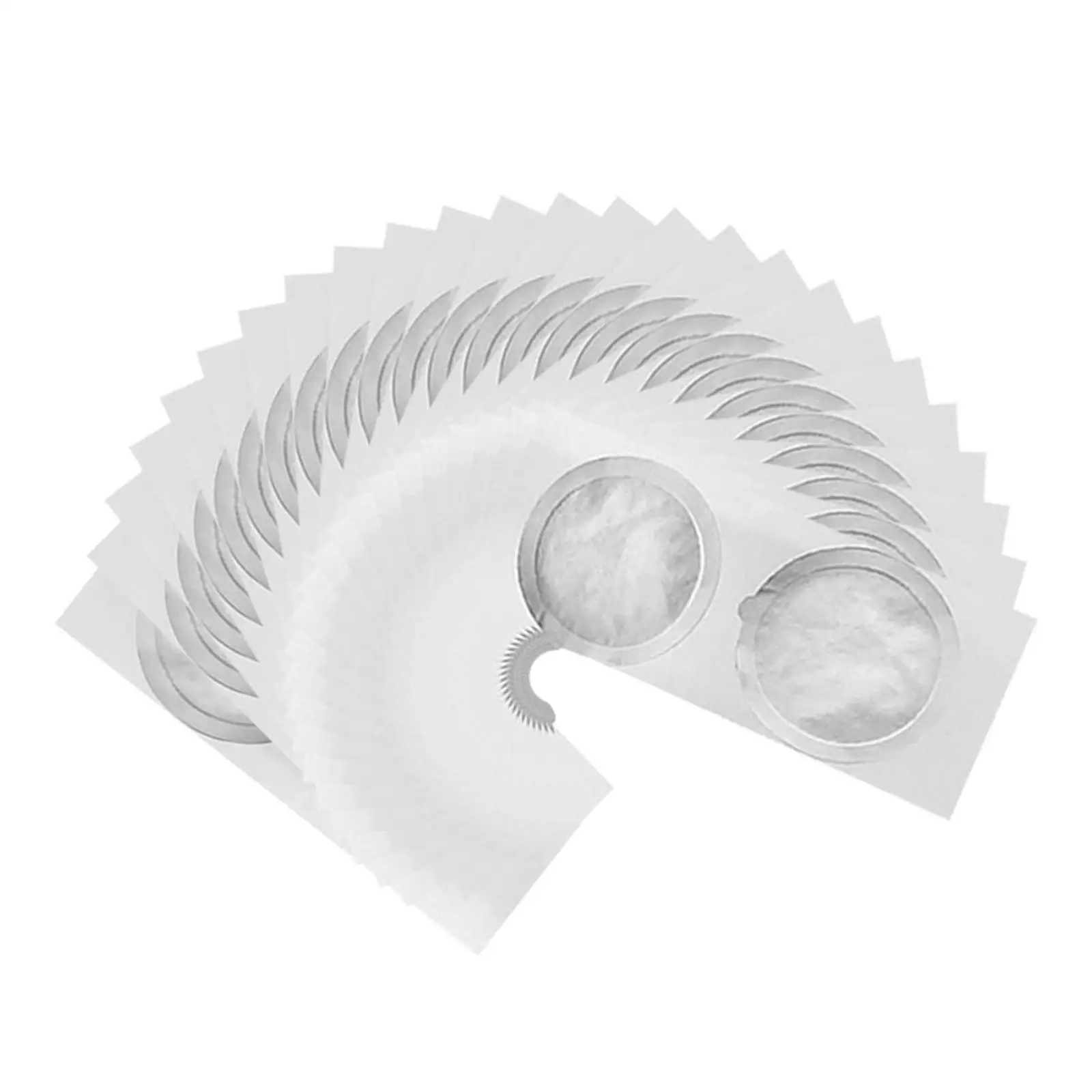 50Pcs Aluminum Foils Lids Espresso Foil Seals for Reuse Capsules Coffee Pods