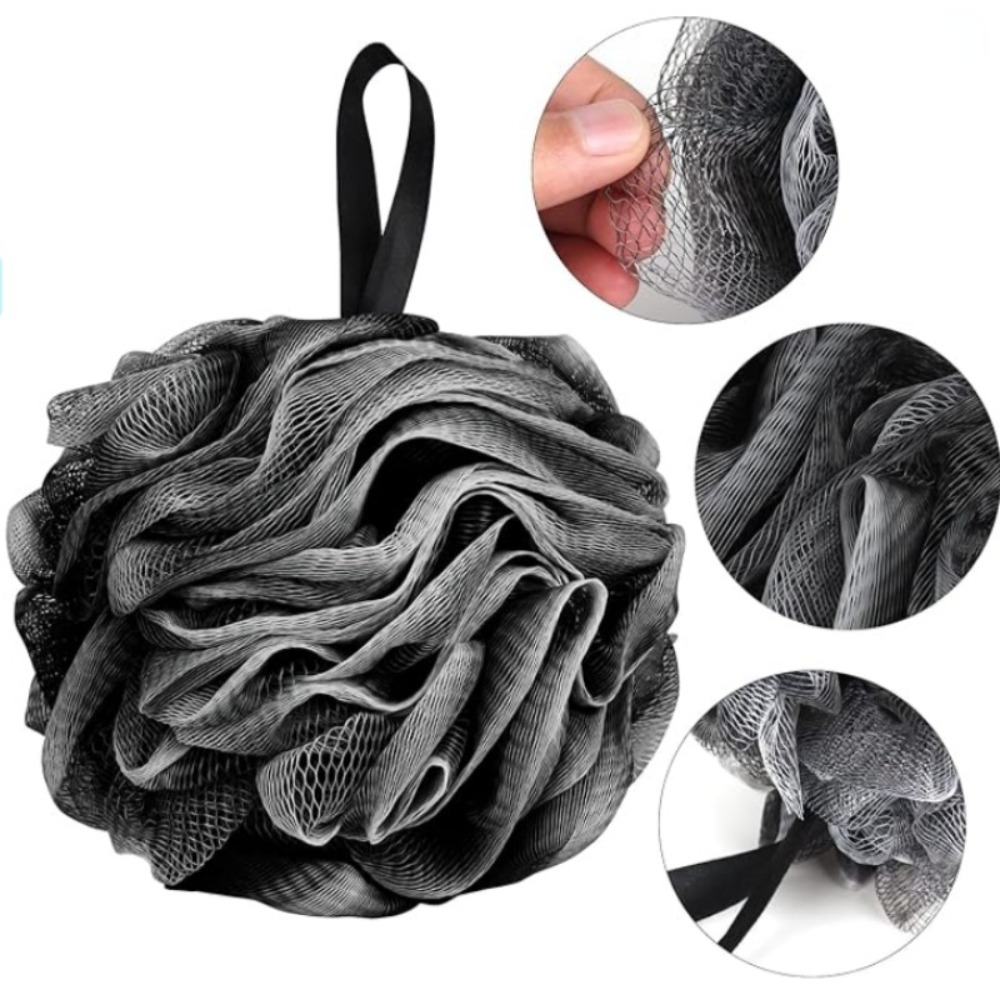 Best of 1pc Shower Mesh Foaming Sponge Bubble Ball Body Skin Cleaner Cleaning Tool Exfoliating Scrubber Black Bath Bathroom Accessories Reviews & Tips