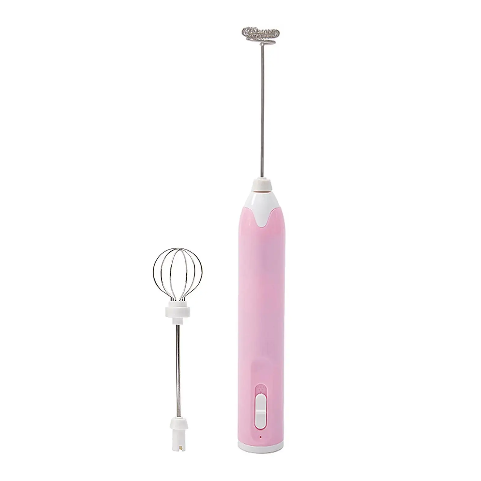 Electric milk Frother Egg Beater Whisk Drink 3 Speeds with 2 Mixing Heads Mixer Blender for Cream Latte Egg