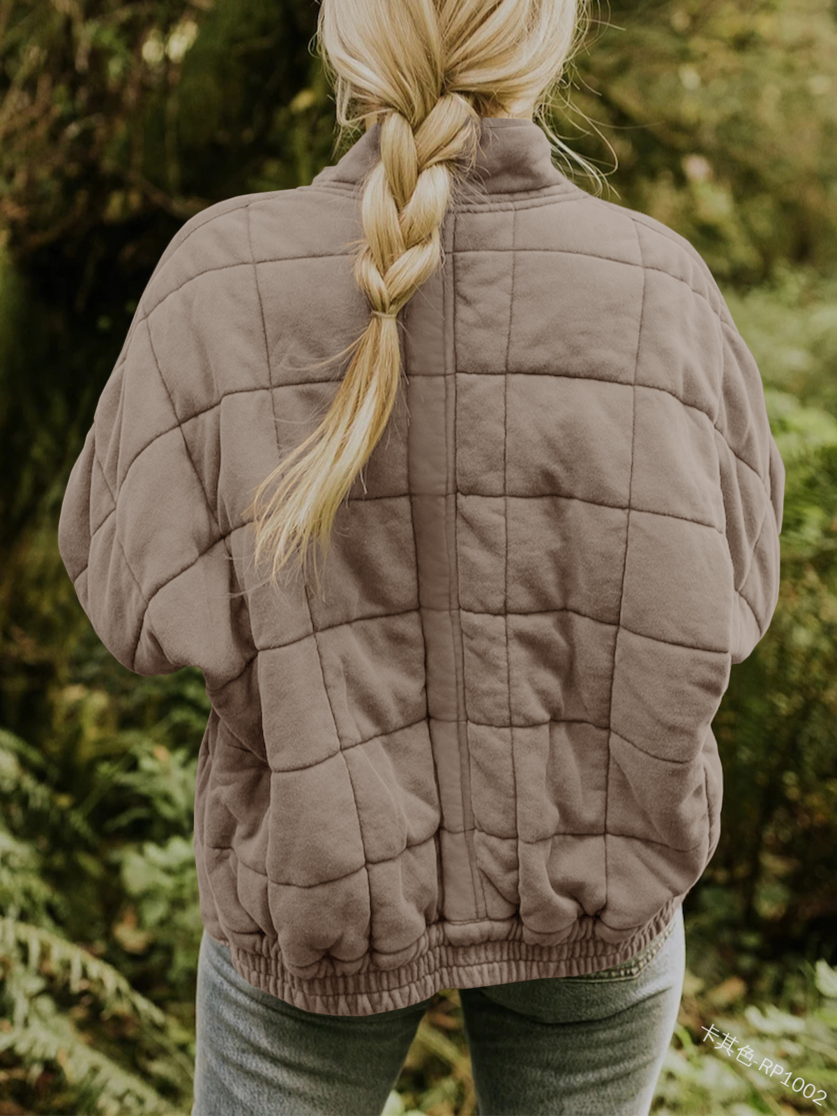 Mulheres Outono Inverno Quente Acolchoado Jaquetas Cor Sólida Manga Longa Gola Zip up Solto Leve Cabolsa Casual Outwear 8 Computers & Electronics