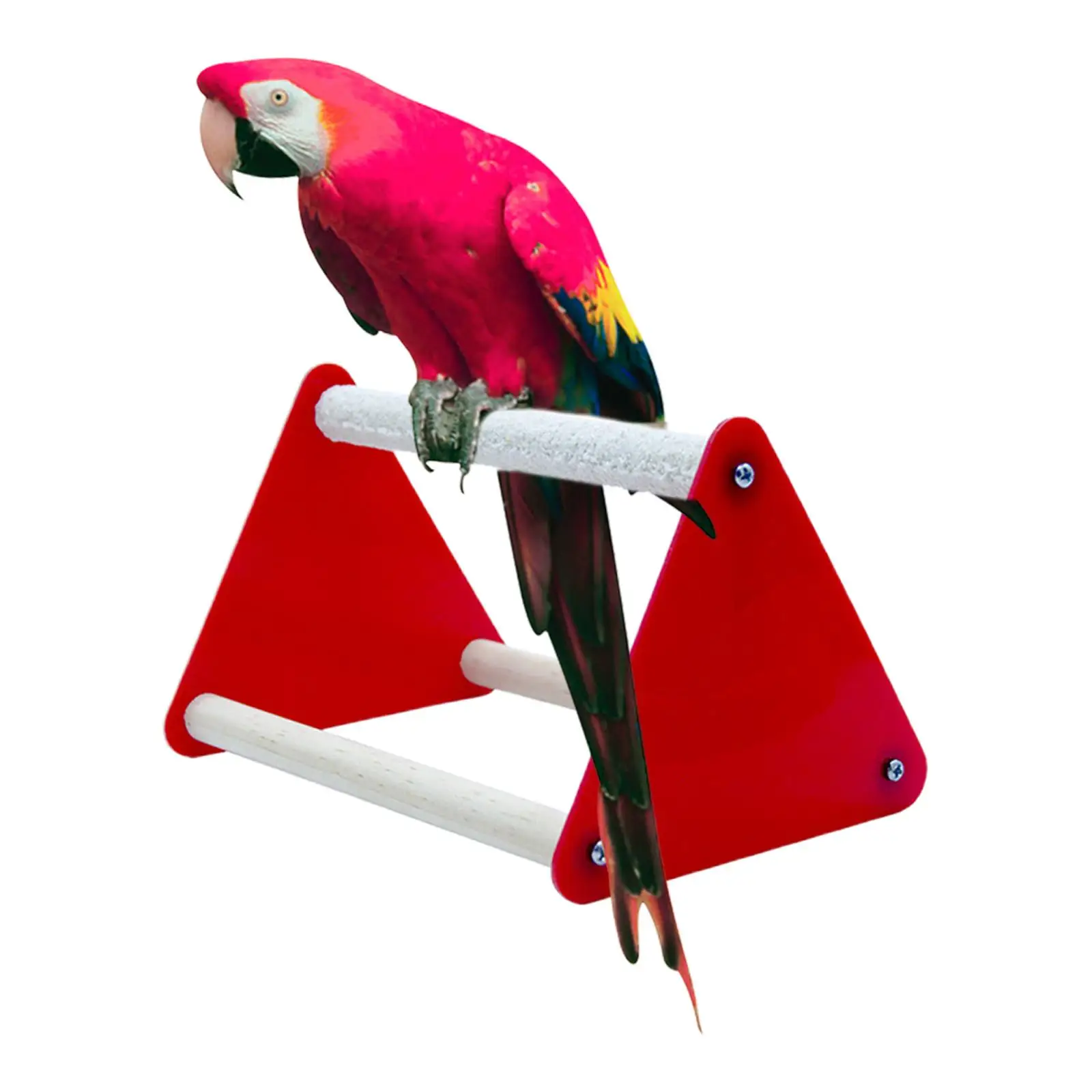 Parrot Playstand Chewing Toys Lightweight Bird Play Stand for Cockatoo