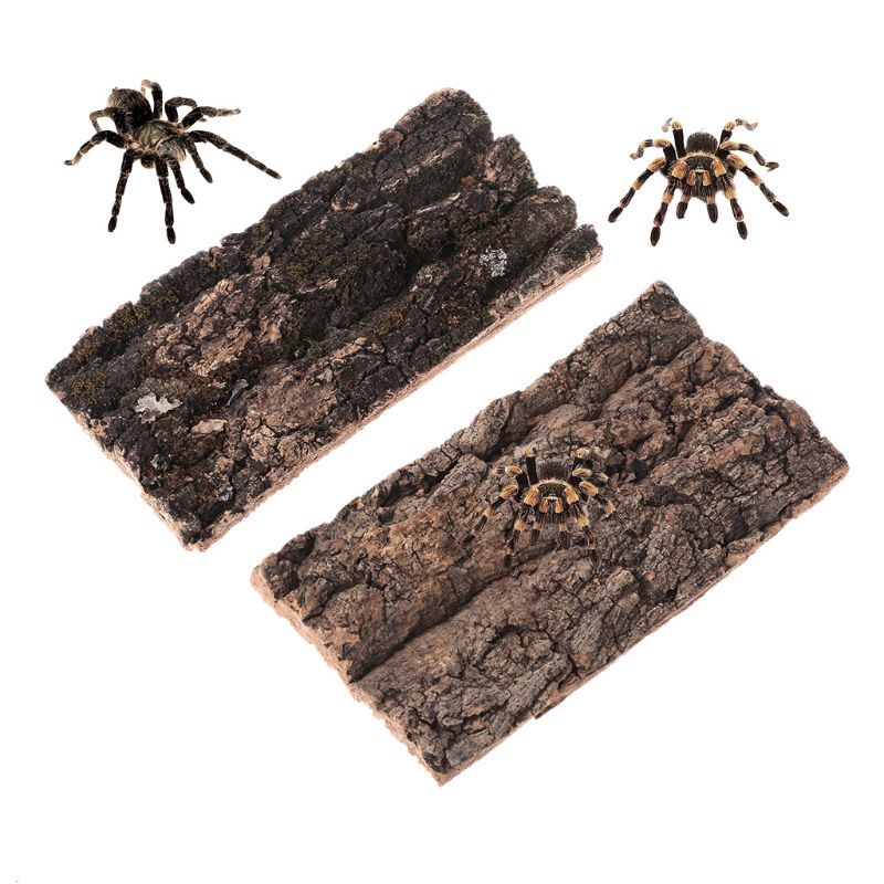 Title 1, Flat Cork Bark Terrariums Water For Tank Decora...