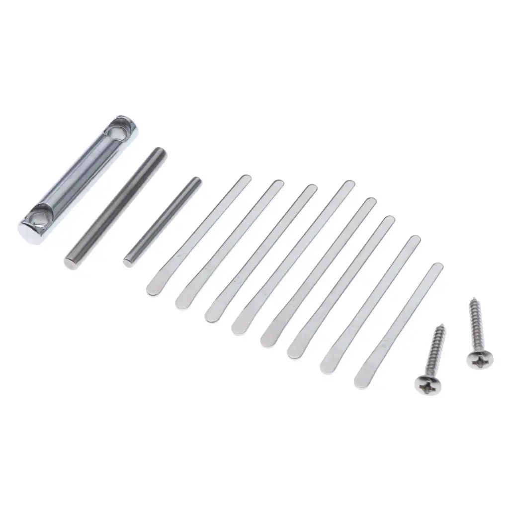 DIY Portable Kalimba 8 Key Accessories Parts with Screws for Beginners Gifts