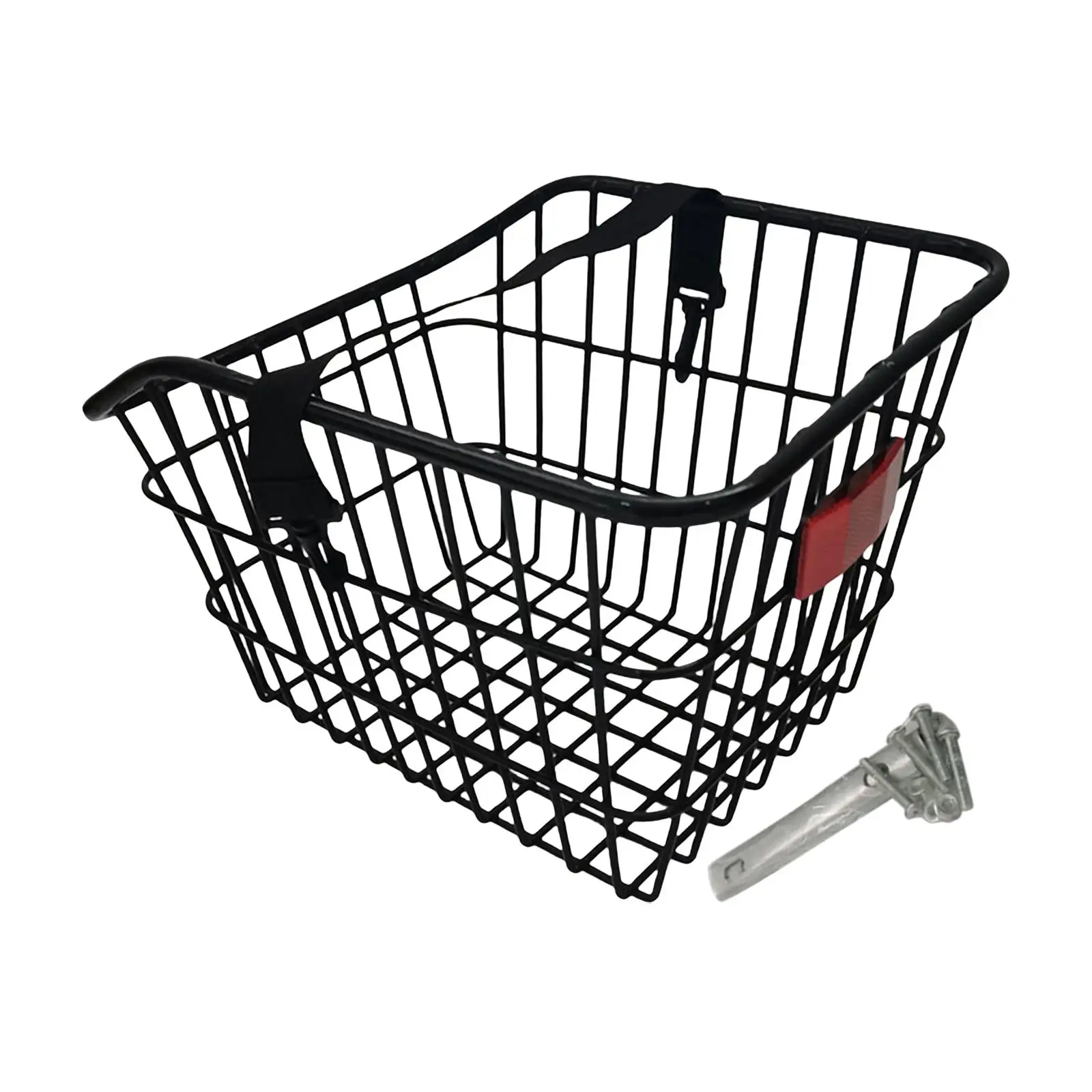 Bike Storage Basket with Bike Reflector Container Hanging Cycling Baskets for Waterproof
