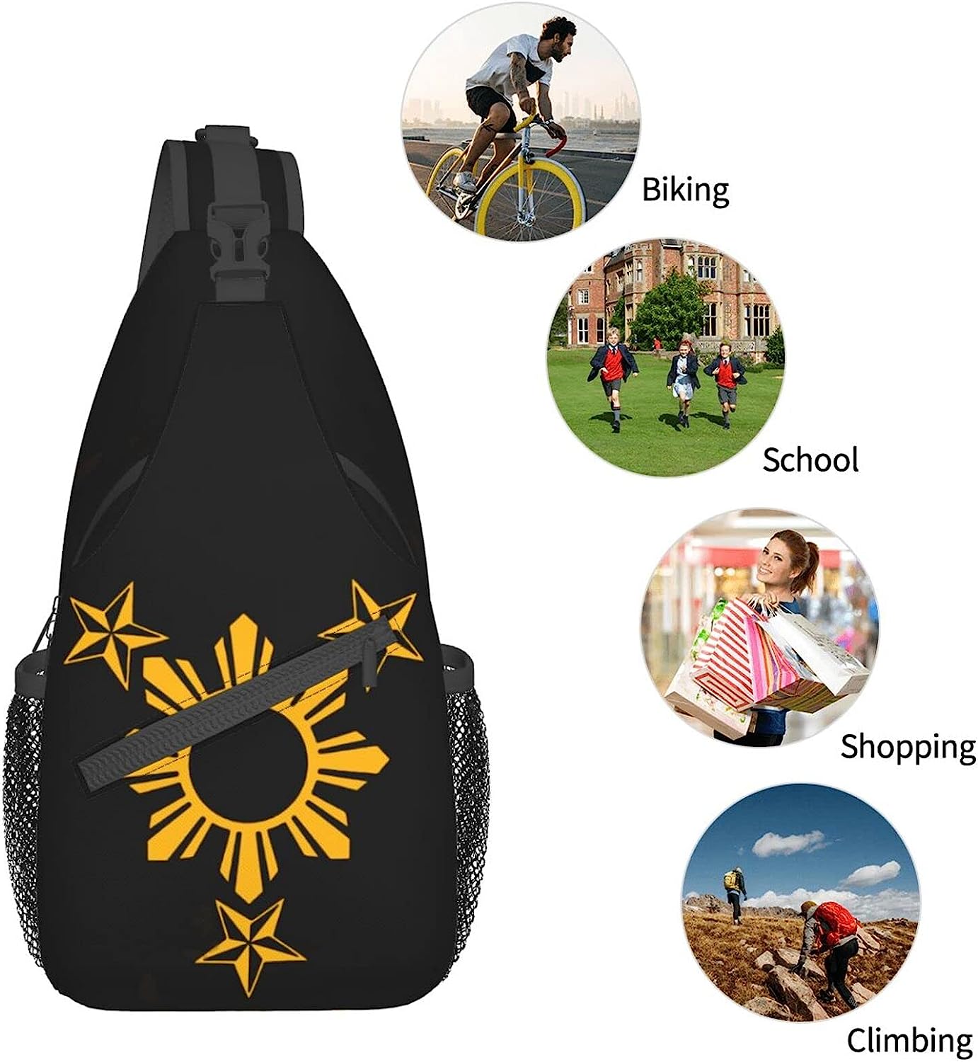 mochila para caminhadas, ideal para ciclismo ao