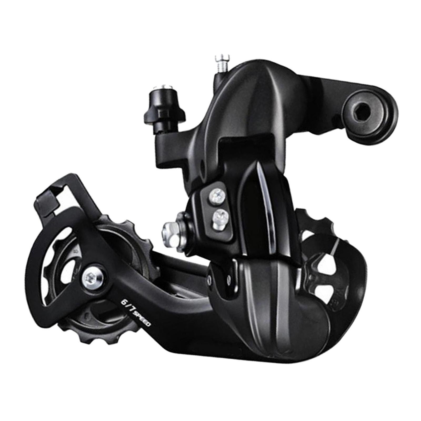 TY300 6/Mountain Bike Rear Derailleur Aluminum Black