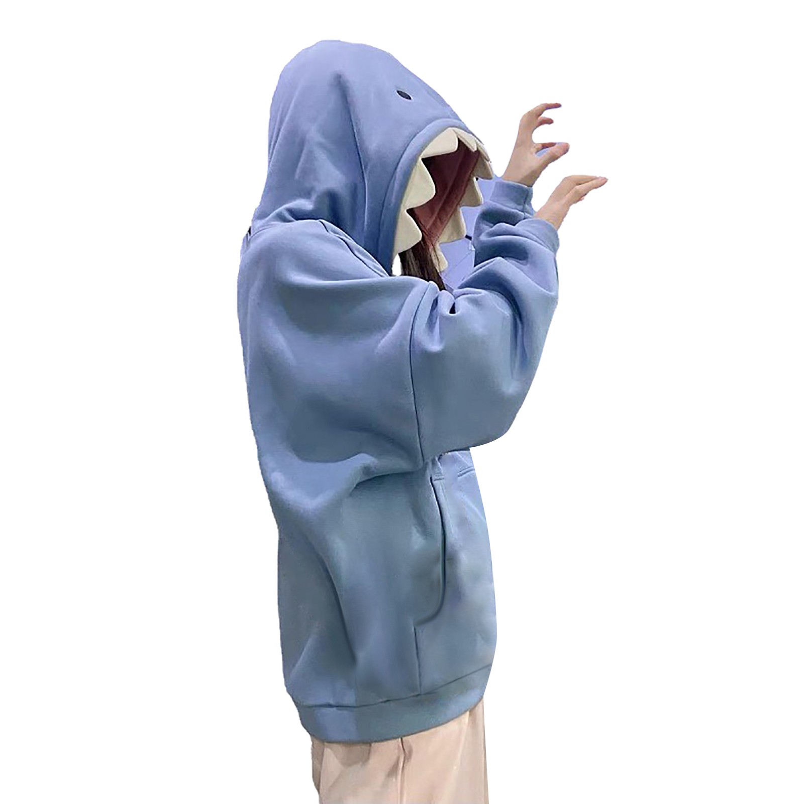 Title 8, Sweatshirts For Women Shark Hoodie Long Sleeve ...