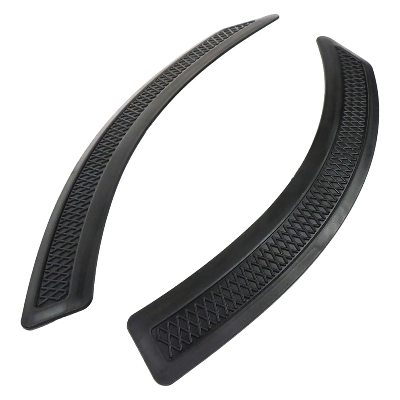 2x Car Wheel Tires Eyebrow Strip Automotive Fender Flare Trim Strip