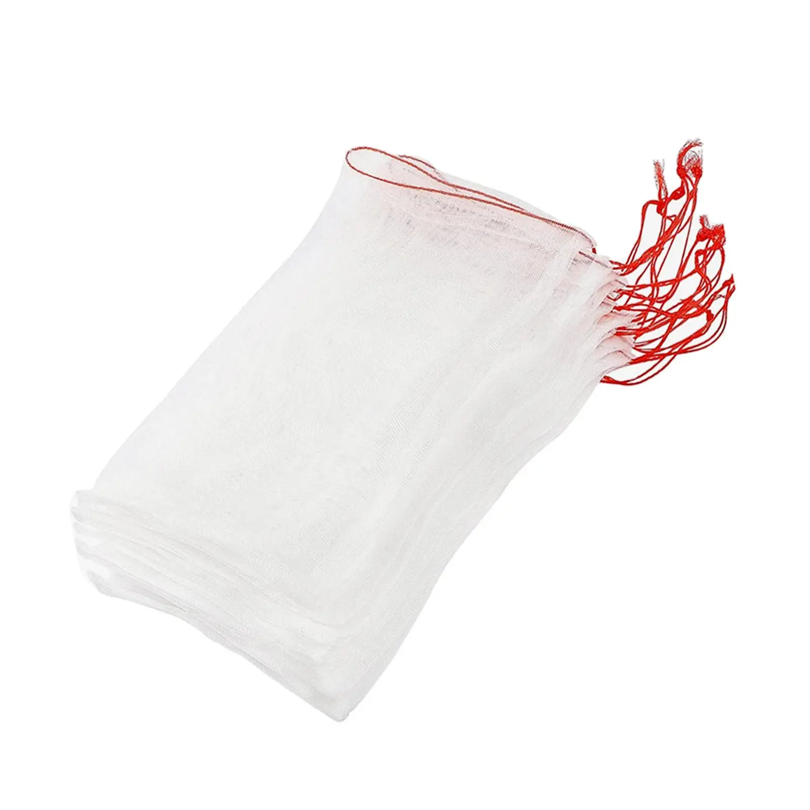 50x Fruit Protection Bags Multipurpose Nylon Fruit Netting Bags Fruit Cover Reusable Mesh Bag Fruit Tree Bags for Vegetables