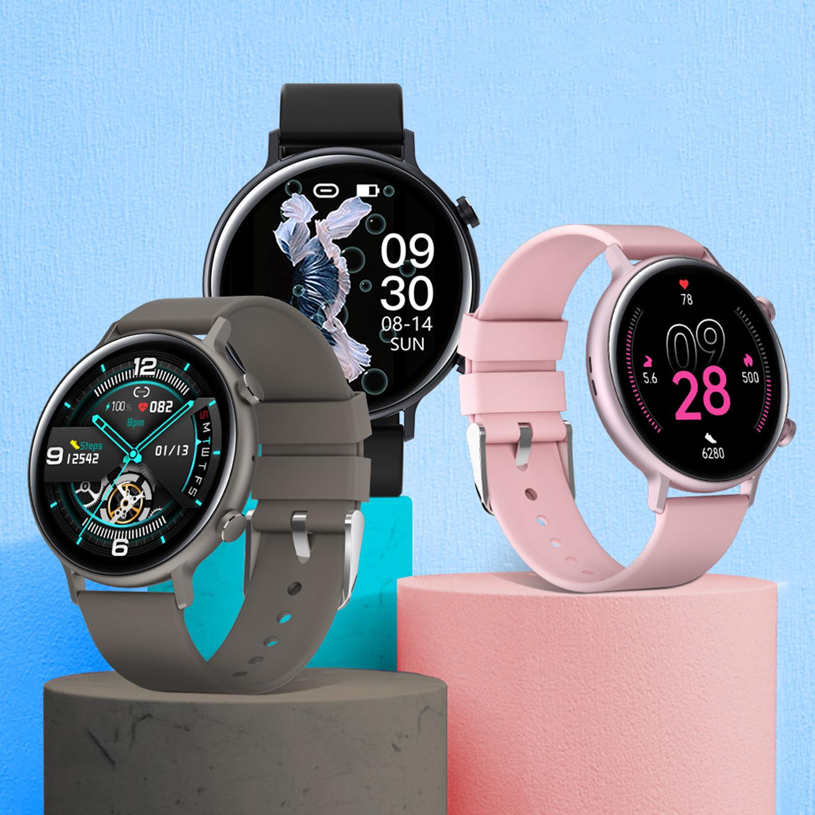 GW33PRO Adults Smart Watch Blood Oxygen Detection Step Counter Smart Reminder Stopwatch Waterproof Wristbands for Android IOS
