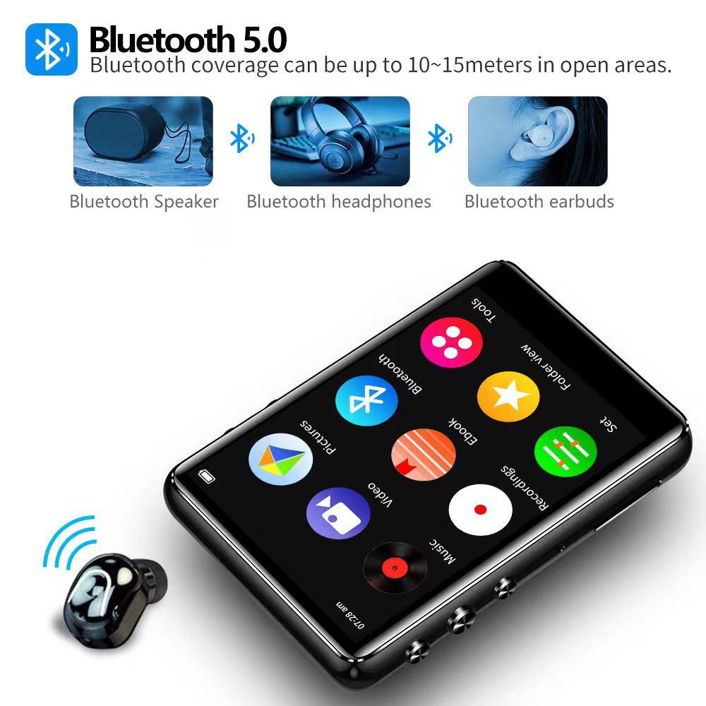 Внешний портативный MP3-плеер с поддержкой Bluetooth 128, 16-5,0 ГБ |  AliExpress