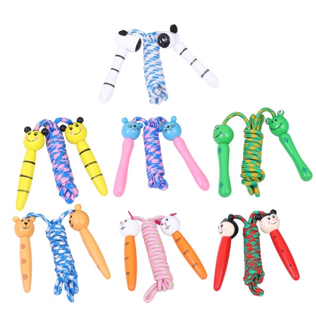 Sports Club Kids Adjustable Skipping/Jump Rope, Reflective Handles