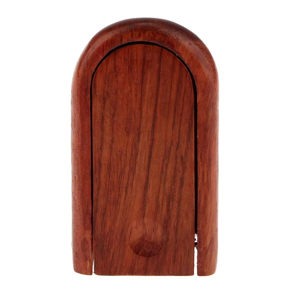 Durable Foldable Rosewood Pipe Stand Rack Holder for 1 Pipe