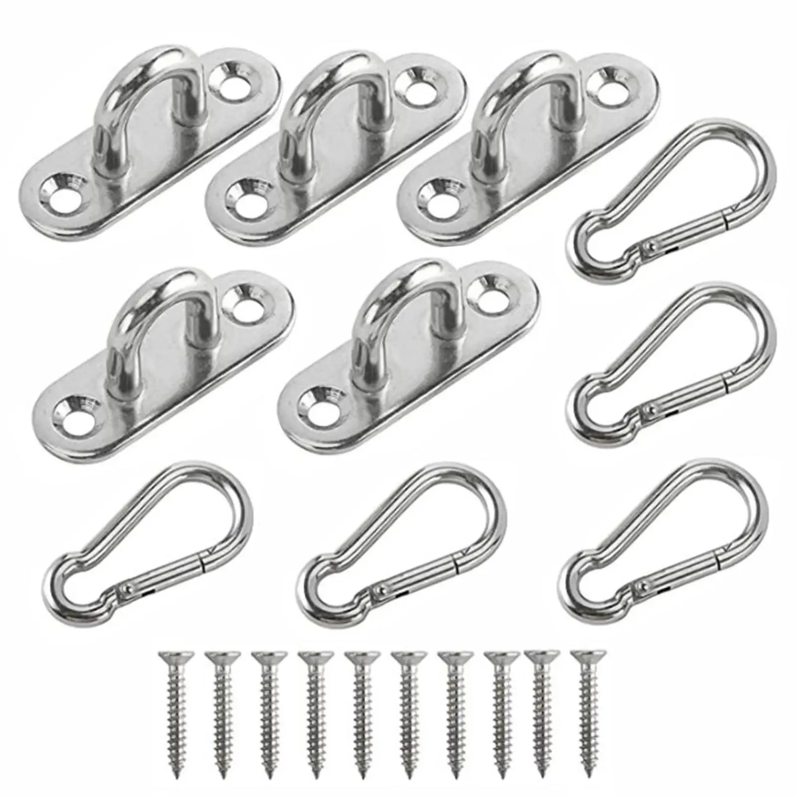 Pad Eye Plate Easy Install Hanging Hardware Fitting Set Durable for Home Use
