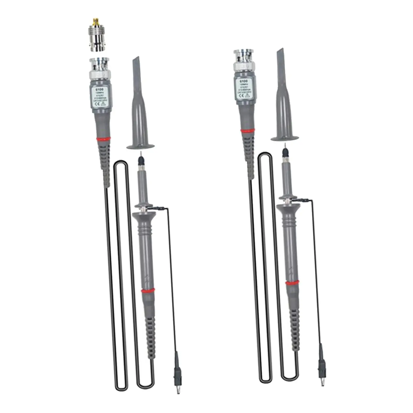 Oscilloscope Clip High Sensitivity Switchable Universal Oscilloscope Clip Probes for Digital Oscilloscopes Assisting Measurement