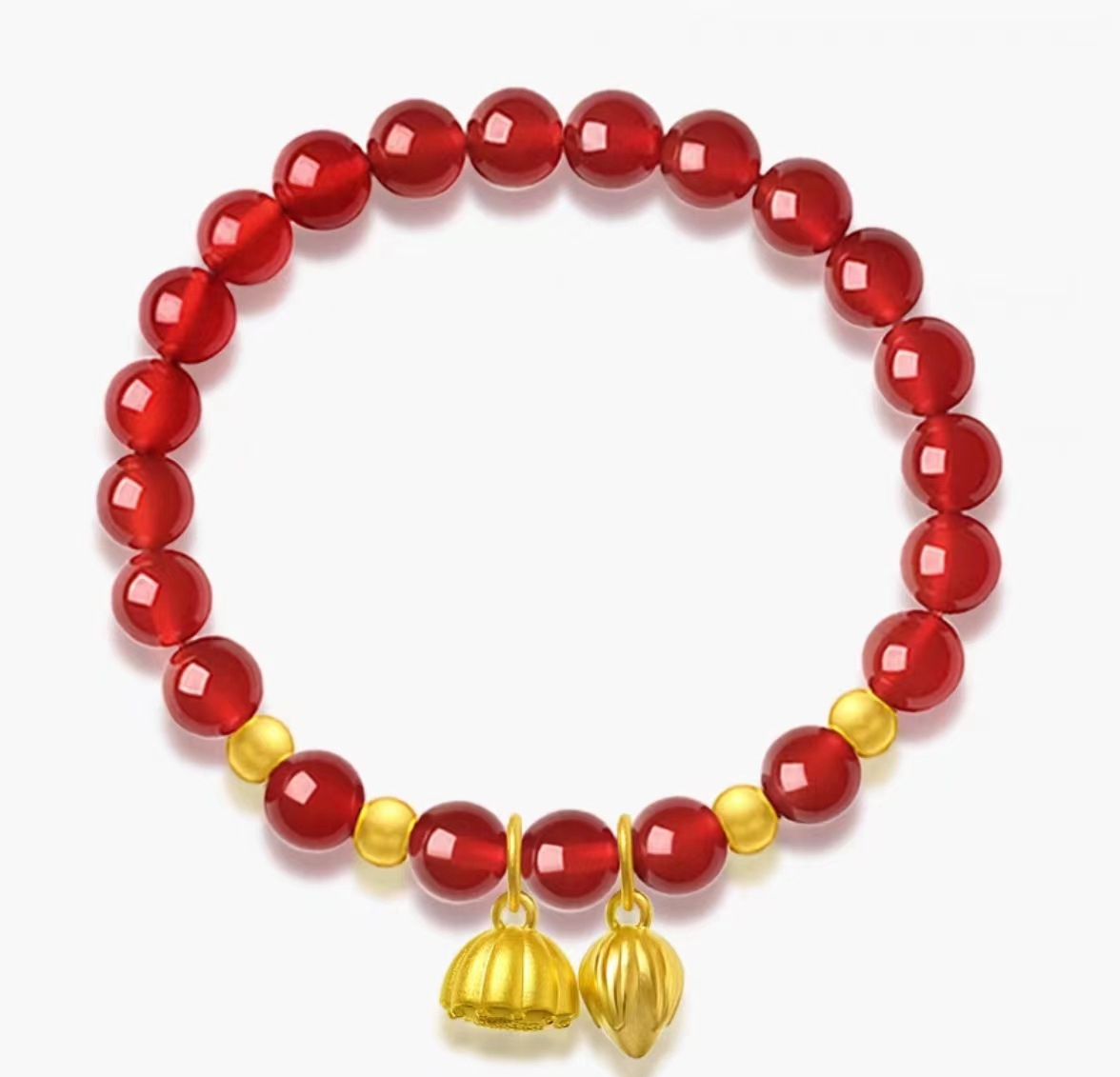 Bracelet Opale Onyx pour Femme avec Pendentif Plaqué Or Bracelets Bracelets_voghion.com