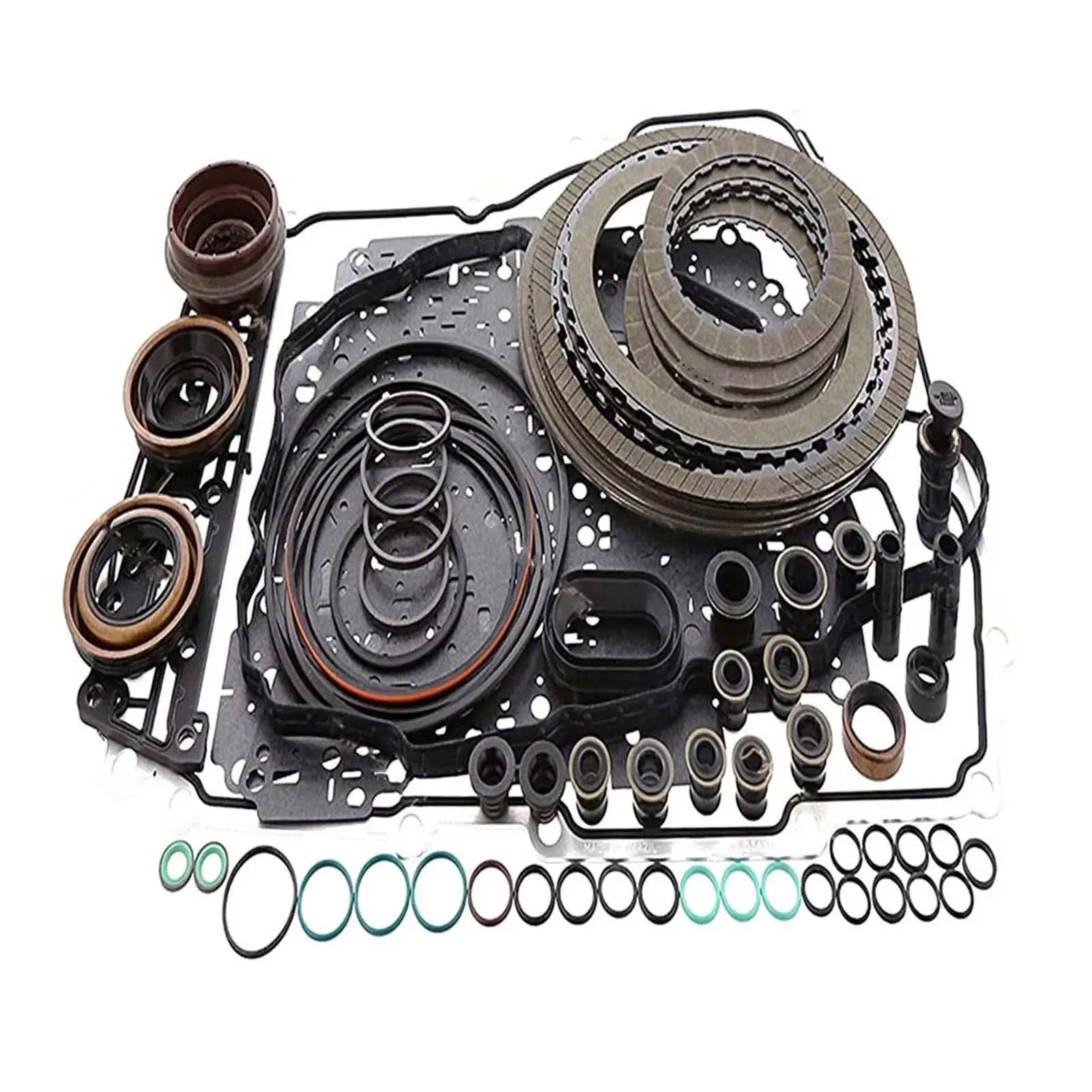 6T40E 6T45E Automatic Transmission Master Overhaul Rebuild Set B204881A Wear Resistance Gaskets Seals O Rings for Chevrolet