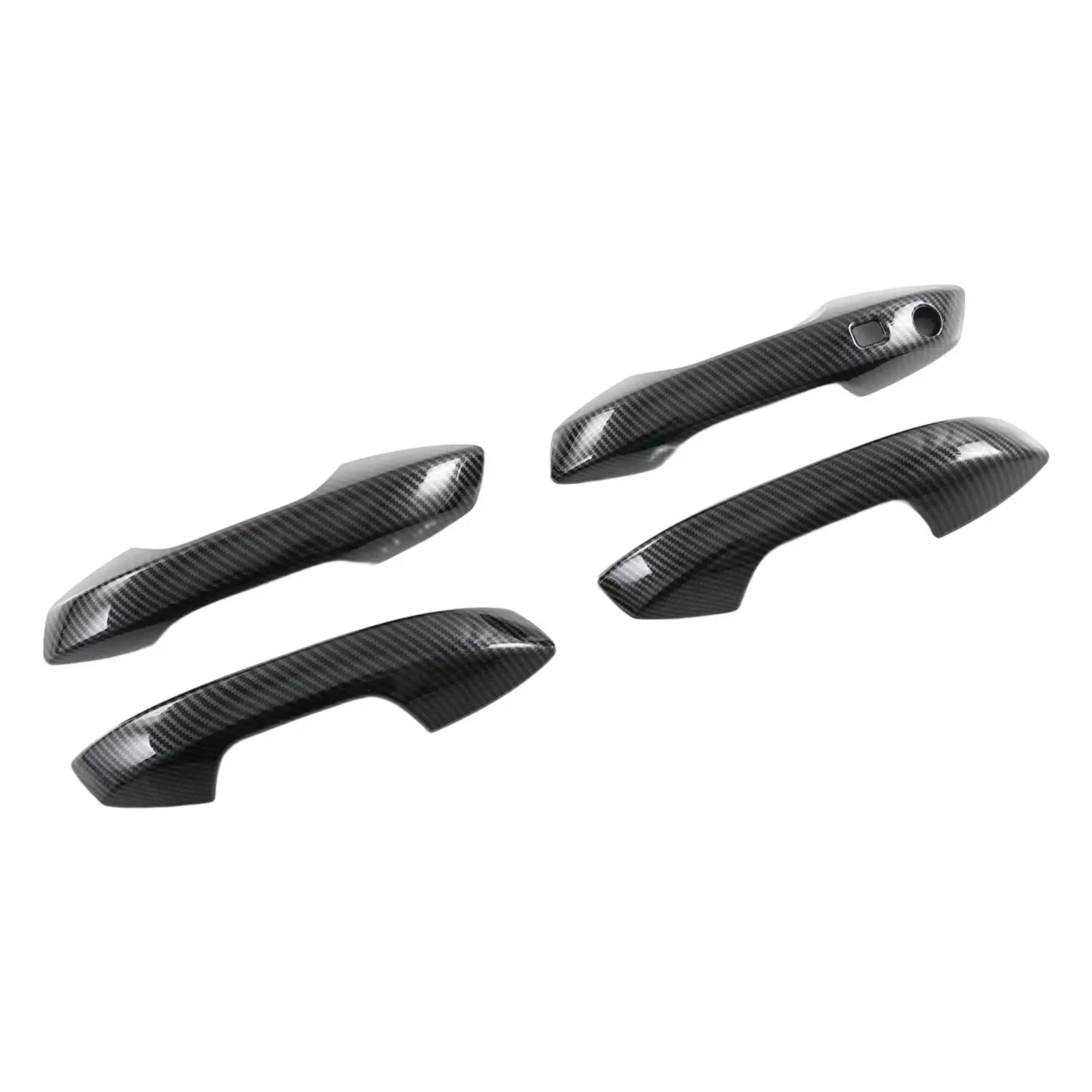 4 Pieces Car Door Handle Protective Cover Replacement Scratch Resistant Trim Parts Protector for Byd Atto 3 Yuan Plus