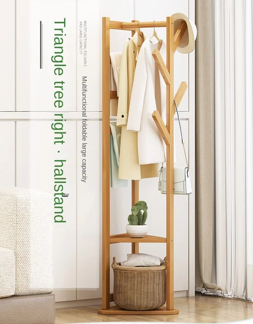 Wooden Stand Branch Standing Handbag  Furniture Clothing Coat Racks -  Wooden Clothes - Aliexpress
