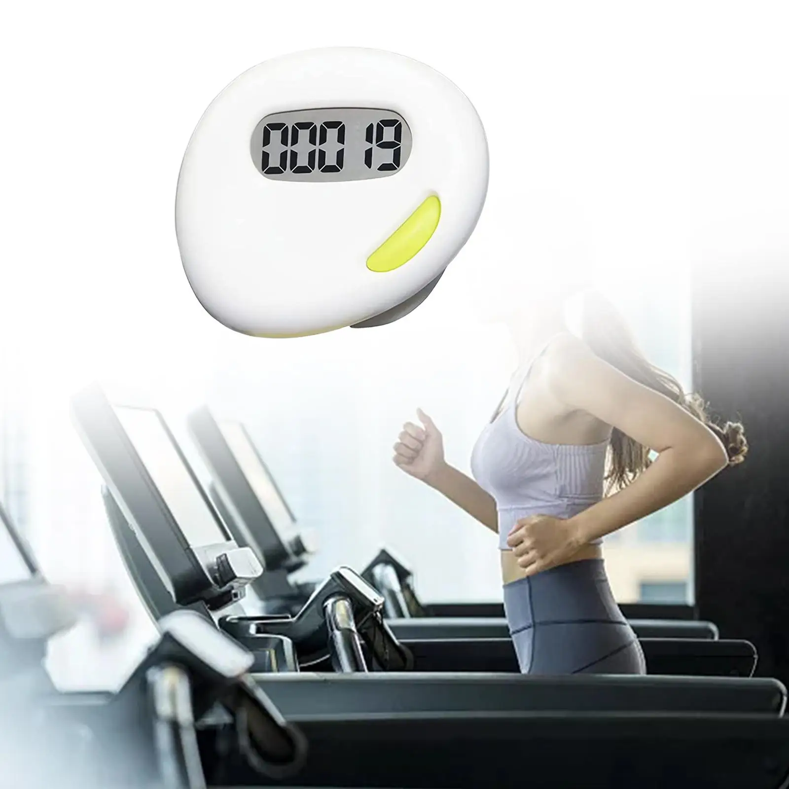2D Pedometer Walk Motion Exercise Convenient Electronic Pedometer Step Counter