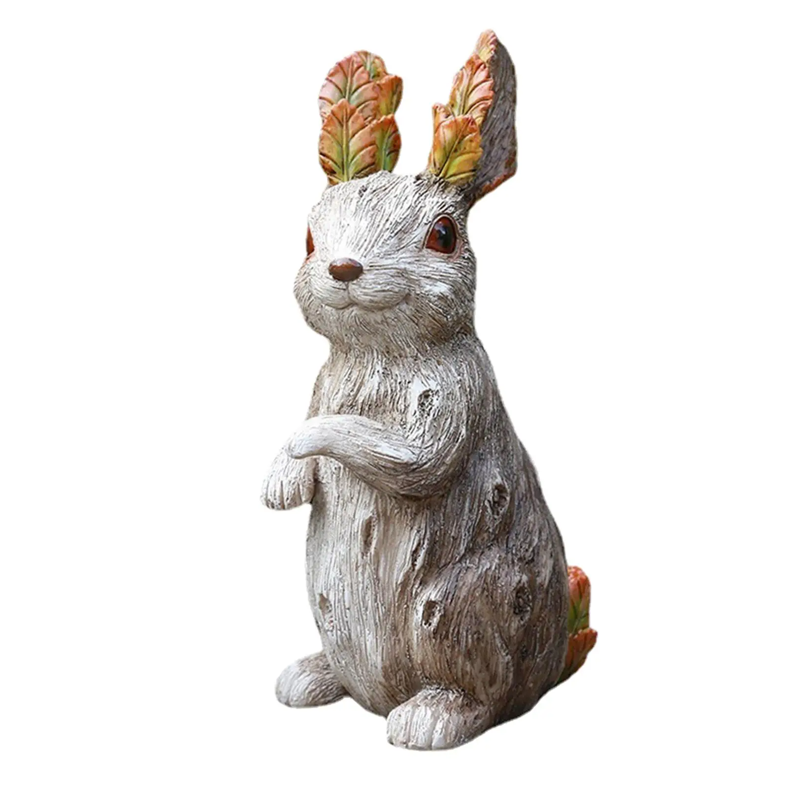 Resin Rabbit Figurine animal Sculptures Waterproof for Party Outdoor Garden Yard Ornaments