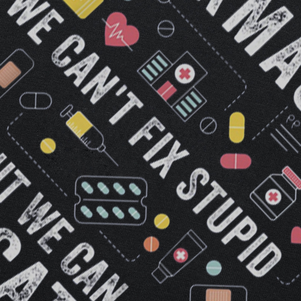 Apotheker Wir Können Nicht Stupid Apotheke Student T Shirts Streetwear Kurzarm Geburtstag Geschenke Sommer Stil T-shirt Männer – Detail 5