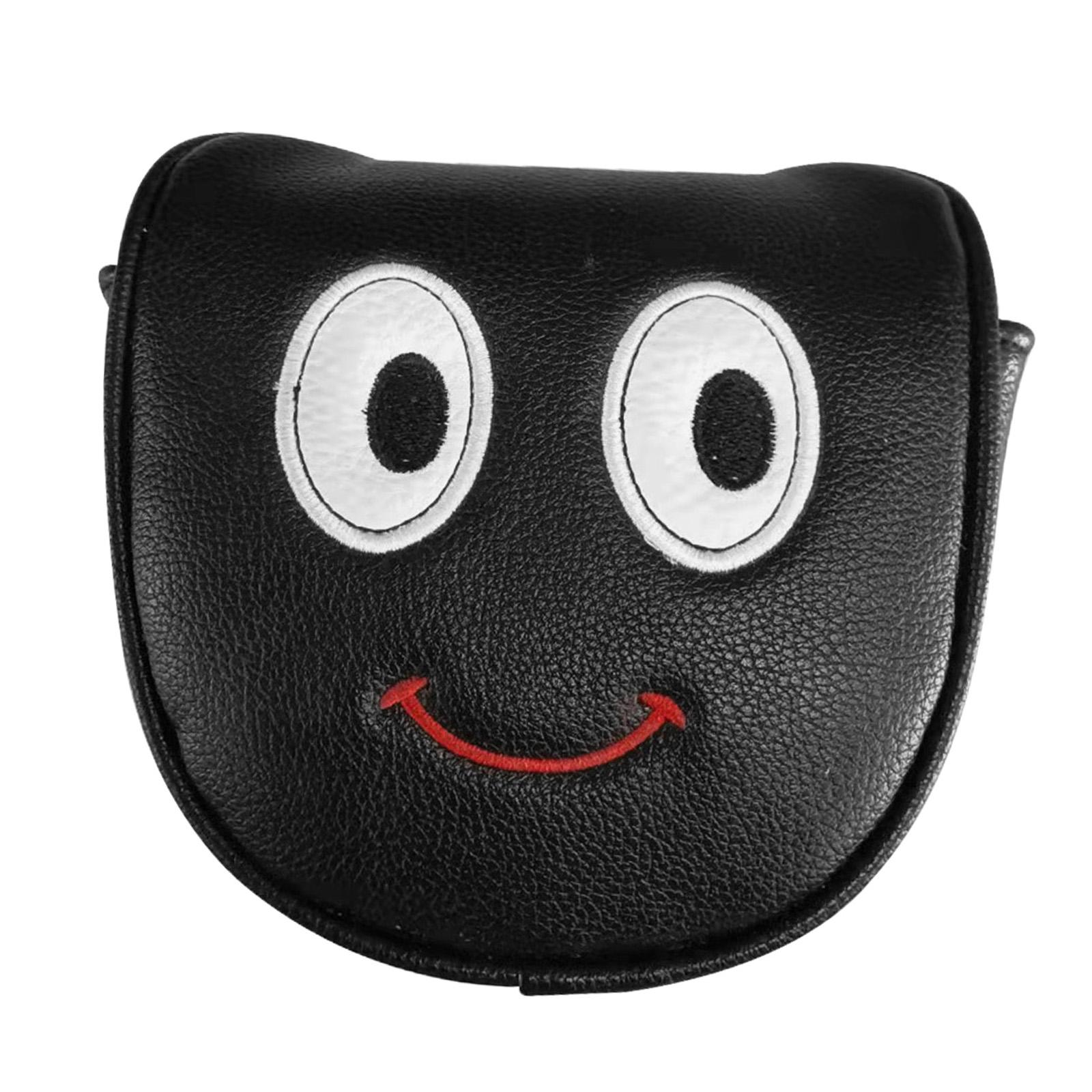 Golf Mallet Putter Headcover with Magnet Closure Accessories Guard Fits All Brands Shafted PU Gear for Golfer Player Women Tour