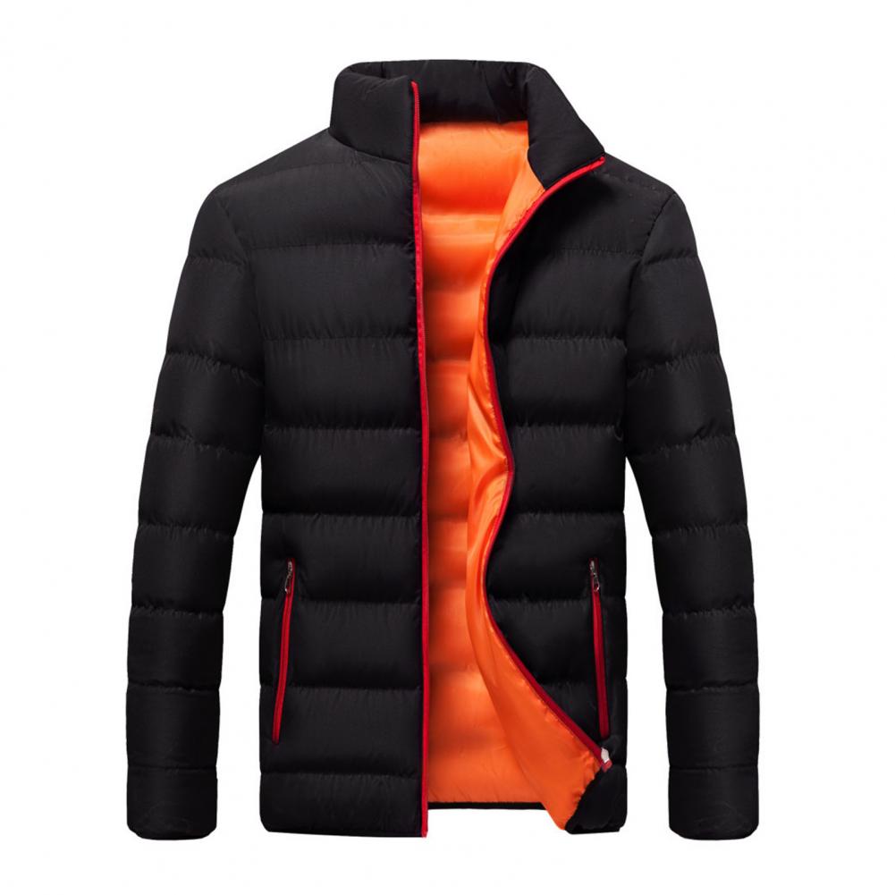2023 Winter Men's Padded Jacket Middle-aged And Young Large Size Light And Thin Short Padded Jacket Warm Coat