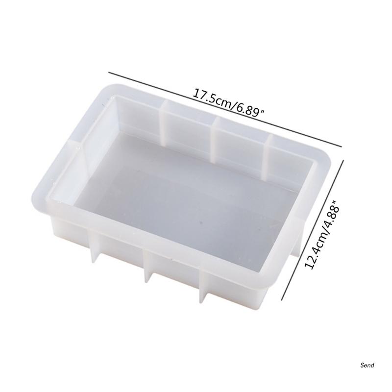 Rectangle Silicone Molds Epoxy Resin Photo Frame Molds Insect Dried Flower Specimen Mold Bookends Resin Mould DIY Craft