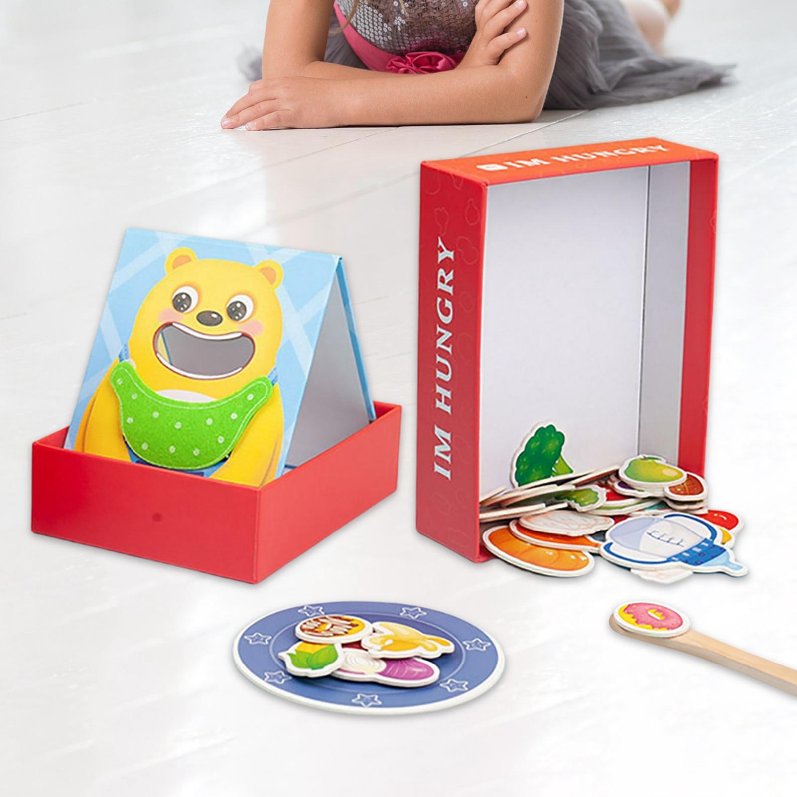 Feeding Game Preschool Toy Development Spoon Training Montessori for