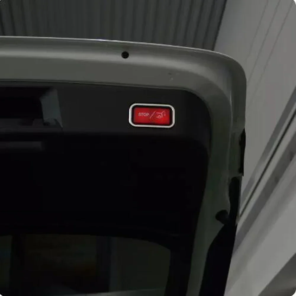 Auto-Styling für Mercedes Benz E-Klasse GLA GLC GLK CLS ML GL GLE GLS Aluminiumlegierung Elektrischer Hecktürschalter dekorative Pailletten – Detail 3