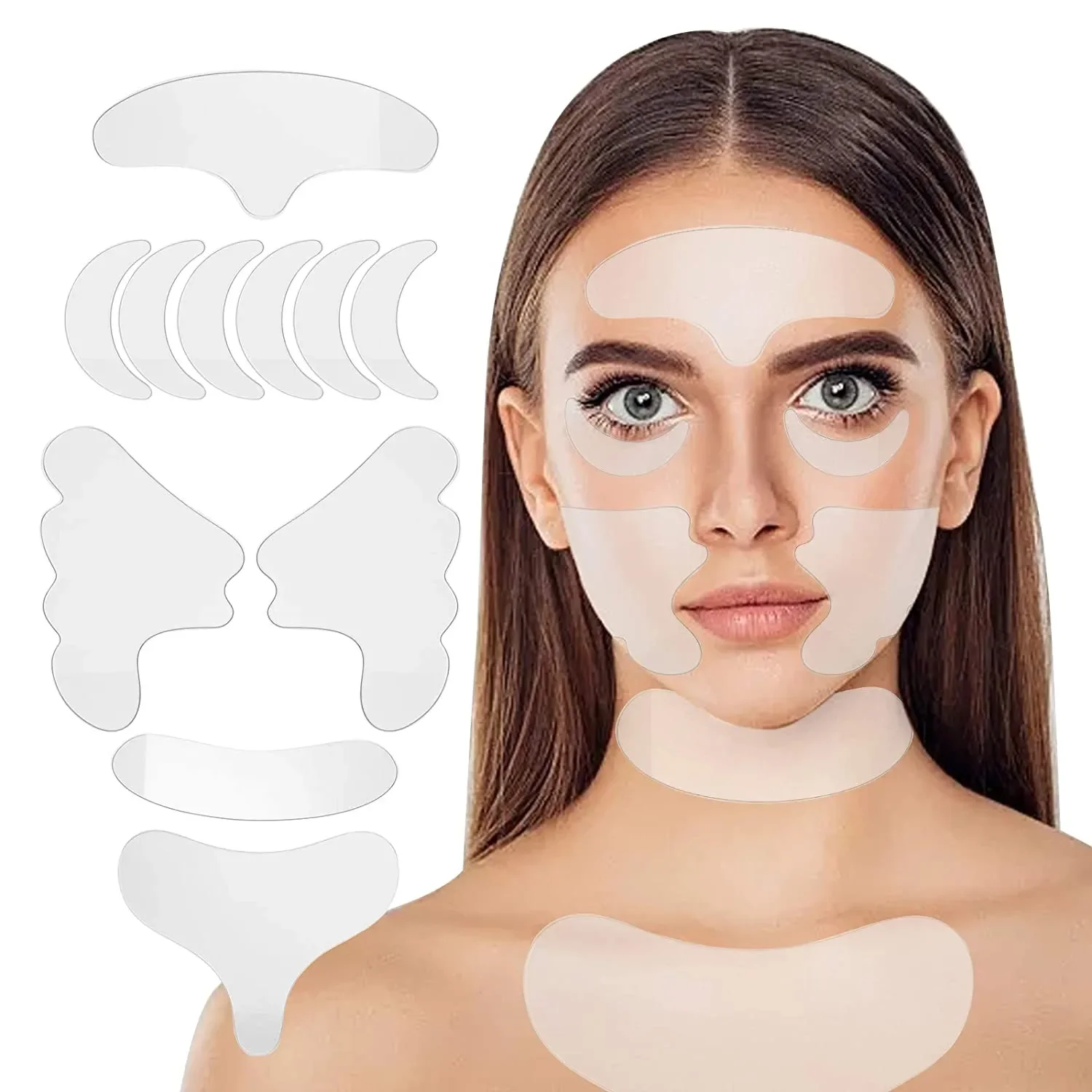 Best of Reusable Silicone Wrinkle Removal Sticker Anti Wrinkle Face Forehead Neck Eye Stickers Pads Anti Aging Skin Face Lifting Patches Reviews & Tips