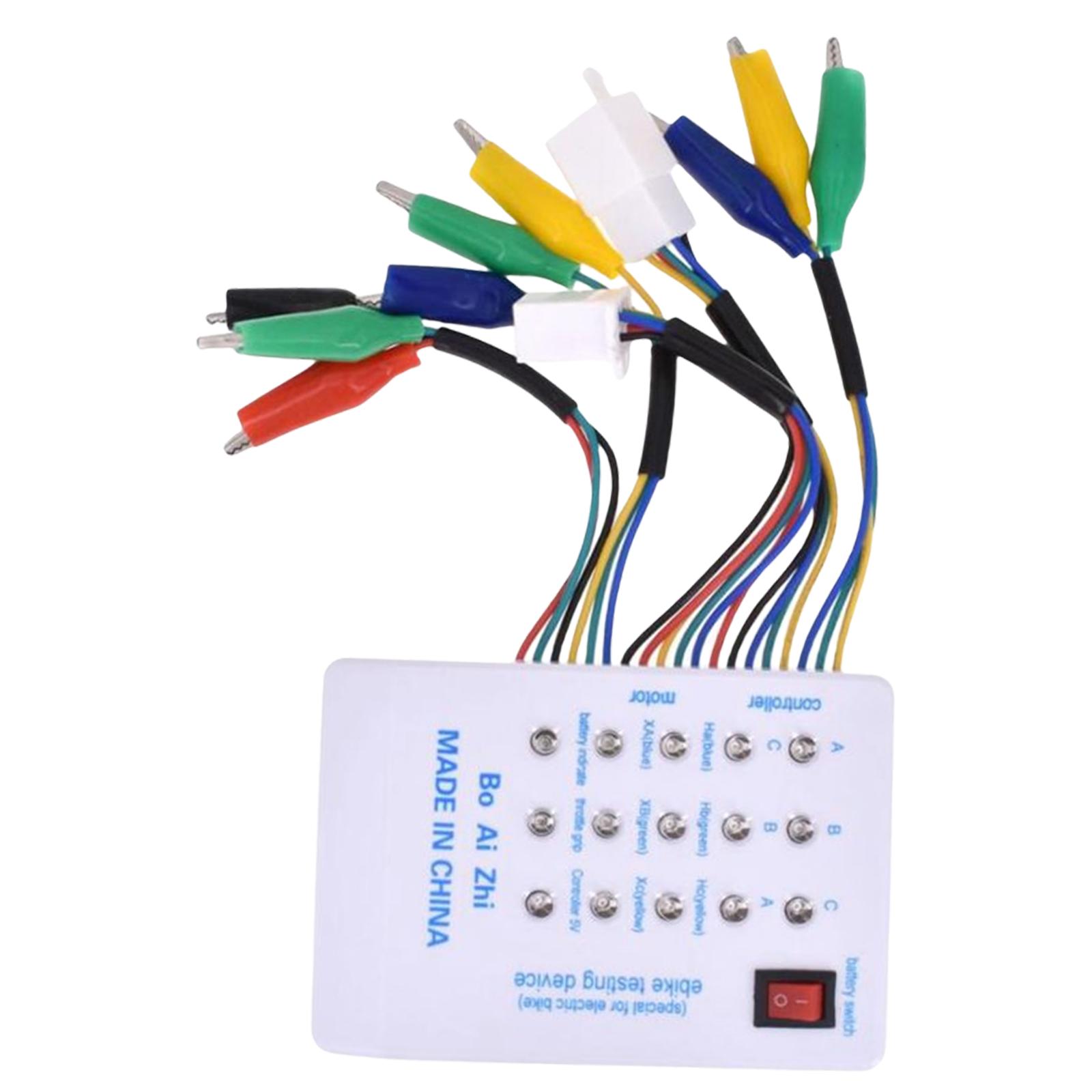 E-Bike Speed Controller Accurate Tester 24V/36V/48V/60V/72V DC Motor Speed Regulator for Electric Bike E-Bike Accessories